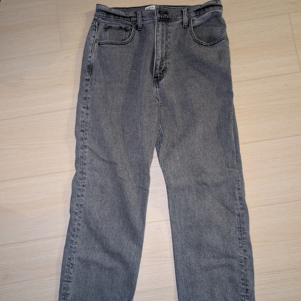 Womens Abercrombie Grey Jeans